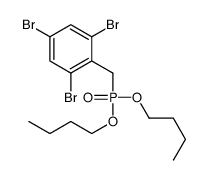 1,3,5-tribromo-2-(dibutoxyphosphorylmethyl)benzene结构式