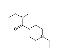 N,N,4-triethylpiperazine-1-carboxamide Structure