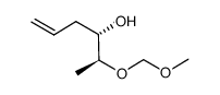 (2S,3S)-2-(methoxymethoxy)hex-5-en-3-ol Structure