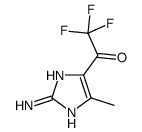 1-(2-amino-5-methyl-1H-imidazol-4-yl)-2,2,2-trifluoroethanone Structure