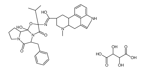 Dihydroergocristine tartrate Structure