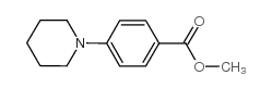 4-哌啶苯羧酸甲酯结构式