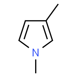 1,3-Dimethyl-1H-pyrrole结构式