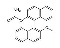 2'-methoxy-[1,1'-binaphthalen]-2-yl carbamate结构式