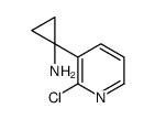 1-(2-chloropyridin-3-yl)cyclopropan-1-amine Structure