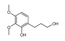 6-(3-hydroxypropyl)-2,3-dimethoxyphenol结构式