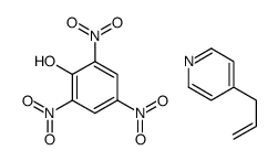 4-prop-2-enylpyridine,2,4,6-trinitrophenol Structure