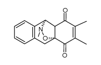 9,10-dihydro-2,3,11-trimethyl-4H-4a,9-(epoxyimino)anthracene-1,4(9aH)-dione结构式