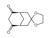 Spiro[bicyclo[3.2.1]nonan-3,2'-[1,3]dioxolan]-6,8-dion Structure