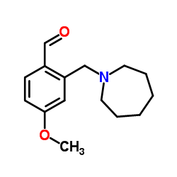 2-(1-Azepanylmethyl)-4-methoxybenzaldehyde图片