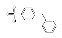 4-benzylbenzenesulfonyl chloride Structure