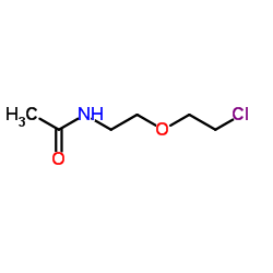 N-(2-(2-chloroethoxy)ethyl)acetamide结构式