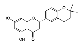 cyclolicoflavanone结构式