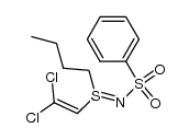 N-phenylsulfonyl-S-butyl-S-(2,2-dichlorovinyl)sulfimide Structure