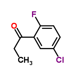 1-(5-Chloro-2-fluorophenyl)-1-propanone Structure