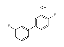 2-fluoro-5-(3-fluorophenyl)phenol结构式