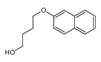 4-naphthalen-2-yloxybutan-1-ol结构式