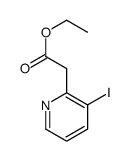ETHYL2-(3-IODOPYRIDIN-2-YL)ACETATE Structure
