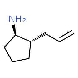 Cyclopentanamine, 2-(2-propenyl)-, trans- (9CI)结构式