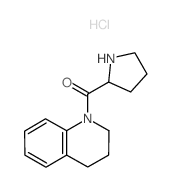 3,4-Dihydro-1(2H)-quinolinyl(2-pyrrolidinyl)-methanone hydrochloride Structure