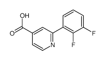2-(2,3-difluorophenyl)pyridine-4-carboxylic acid Structure