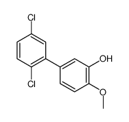 5-(2,5-dichlorophenyl)-2-methoxyphenol结构式