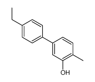 5-(4-ethylphenyl)-2-methylphenol Structure