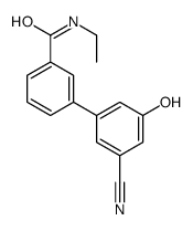 3-(3-cyano-5-hydroxyphenyl)-N-ethylbenzamide Structure