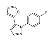 1-(4-FLUOROPHENYL)-5-(THIOPHEN-2-YL)-1H-PYRAZOLE picture