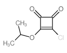 3-氯-4-(1-甲基乙氧基)-3-环丁烯-1,2-二酮图片