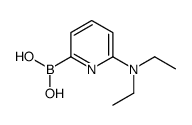 (6-(DIETHYLAMINO)PYRIDIN-2-YL)BORONIC ACID结构式