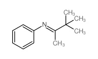 3,3-dimethyl-N-phenyl-butan-2-imine结构式