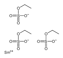 ethyl sulfate,samarium(3+)结构式