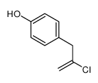 2-chloro-3-(4-hydroxyphenyl)-1-propene结构式
