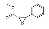 2-Oxaziridinecarboxylic acid,3-phenyl-,methyl ester结构式