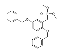 DIMETHYL [(2,5-DIBENZYLOXY)PHENYLMETHYL]PHOSPHONATE structure