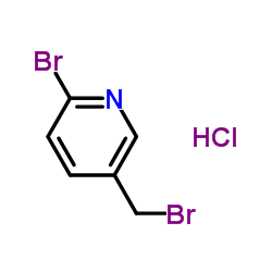 2-bromo-5-(bromomethyl)pyridine hydrochloride结构式