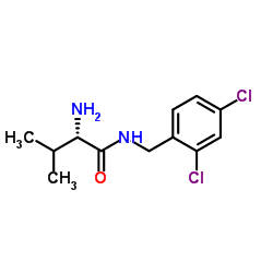 N-(2,4-Dichlorobenzyl)-L-valinamide结构式