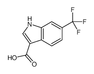 6-(Trifluoromethyl)-1H-indole-3-carboxylic acid Structure