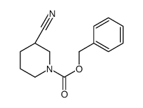 (S)-1-Cbz-3-Cyano-Piperidine structure