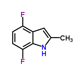 4,7-Difluoro-2-Methyl-indole Structure