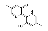 2-(3-hydroxy-5-methyl-1H-pyridin-2-ylidene)-5-methylpyridin-3-one结构式