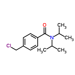 4-Chloromethyl-N,N-diisopropylbenzamide structure