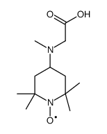 4-(N-carboxymethyl-N-methylamino)-TEMPO Structure