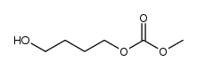4-hydroxybutyl methyl carbonate Structure