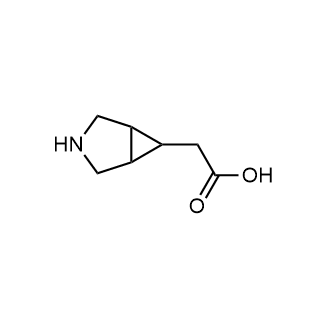 2-(3-Azabicyclo[3.1.0]hexan-6-yl)aceticacid Structure