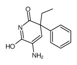 5-Amino-3-ethyl-3-phenyl-2,6(1H,3H)-pyridinedione结构式