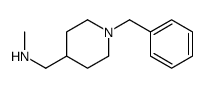 1-(1-benzylpiperidin-4-yl)-N-methylmethanamine Structure
