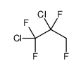1,2-dichloro-1,1,2,3-tetrafluoropropane结构式
