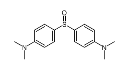 bis-(4-dimethylamino-phenyl)-sulfoxide Structure